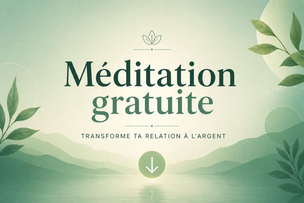 méditation gratuite pour reprogrammer son rapport à l’argent