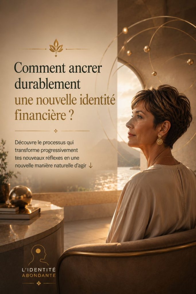 Comment ancrer durablement une nouvelle identité financière grâce à une transformation intérieure progressive et une relation plus sereine à l'argent