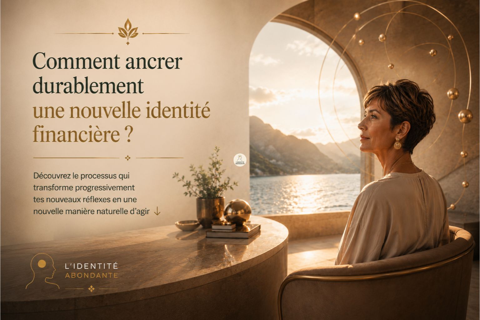 Image de couverture illustrant comment ancrer durablement une nouvelle identité financière grâce à une transformation intérieure progressive et à de nouveaux réflexes face à l'argent.