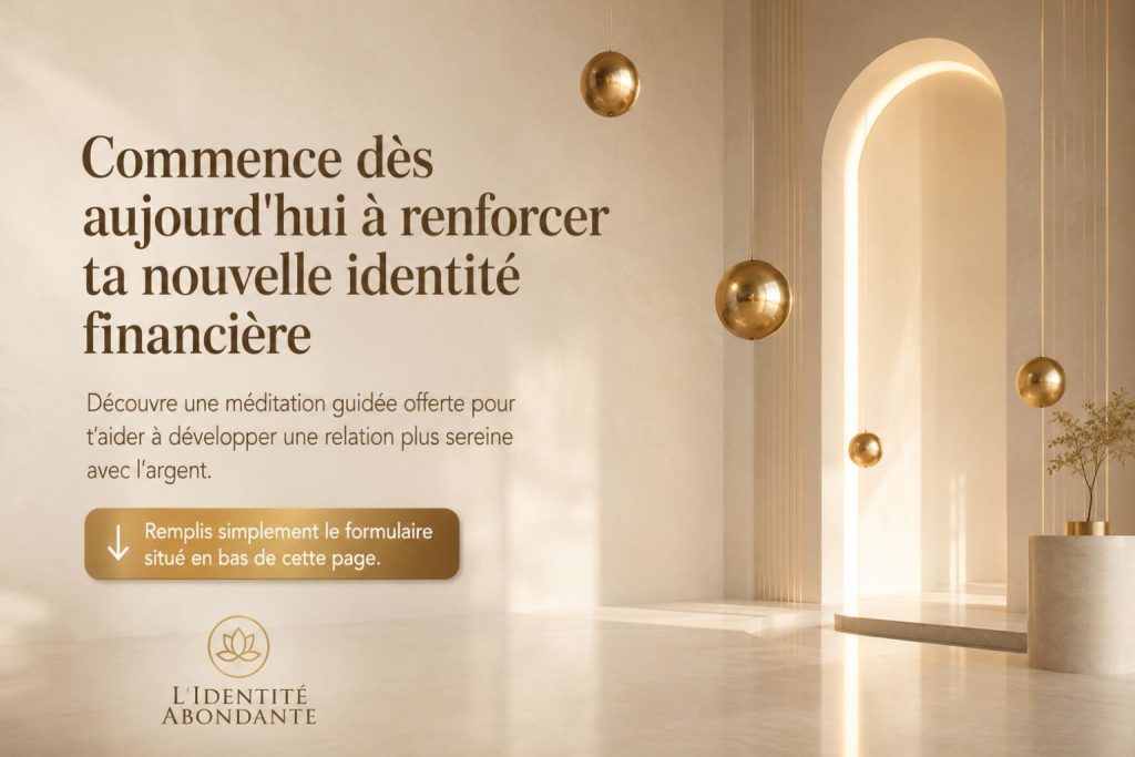 Méditation guidée offerte pour renforcer une identité financière durable