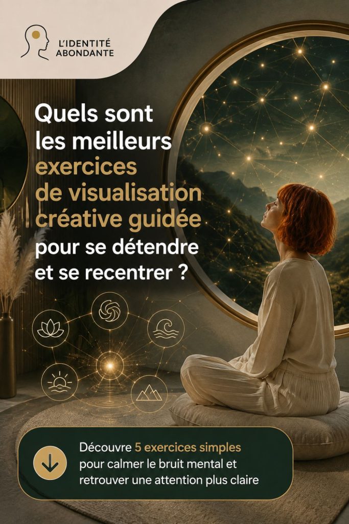 Exercices de visualisation créative guidée pour se détendre et se recentrer