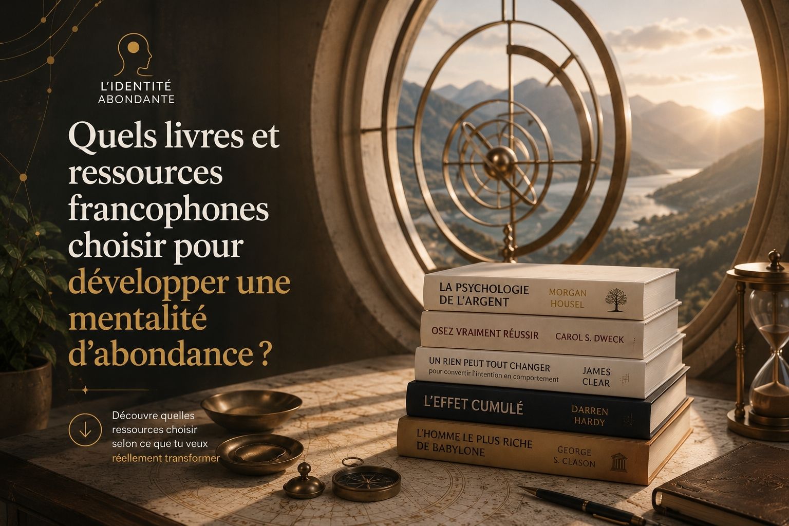 Sélection de livres et ressources francophones pour développer une mentalité d’abondance