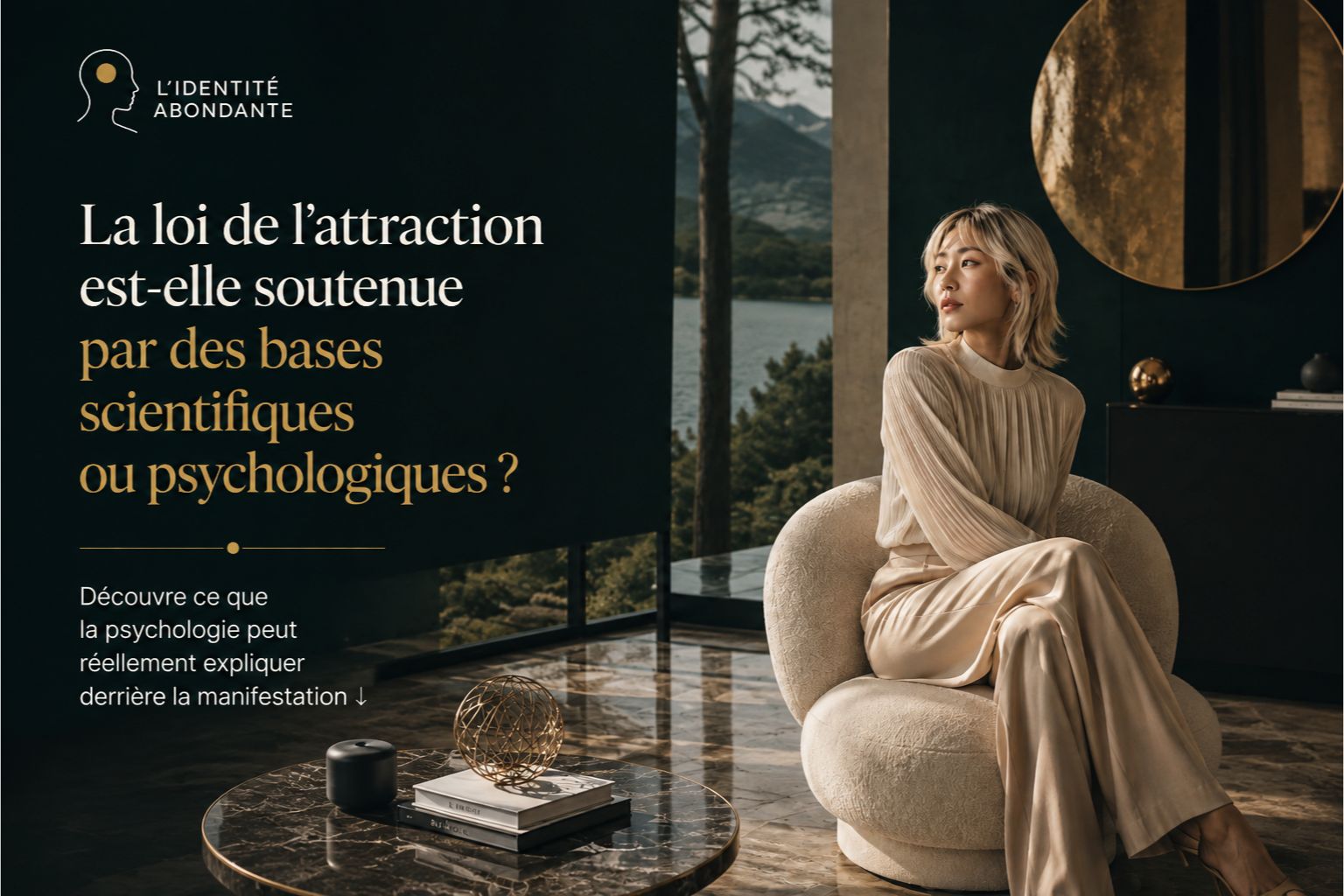 Illustration sur les bases scientifiques et psychologiques de la loi de l’attraction et de la manifestation.