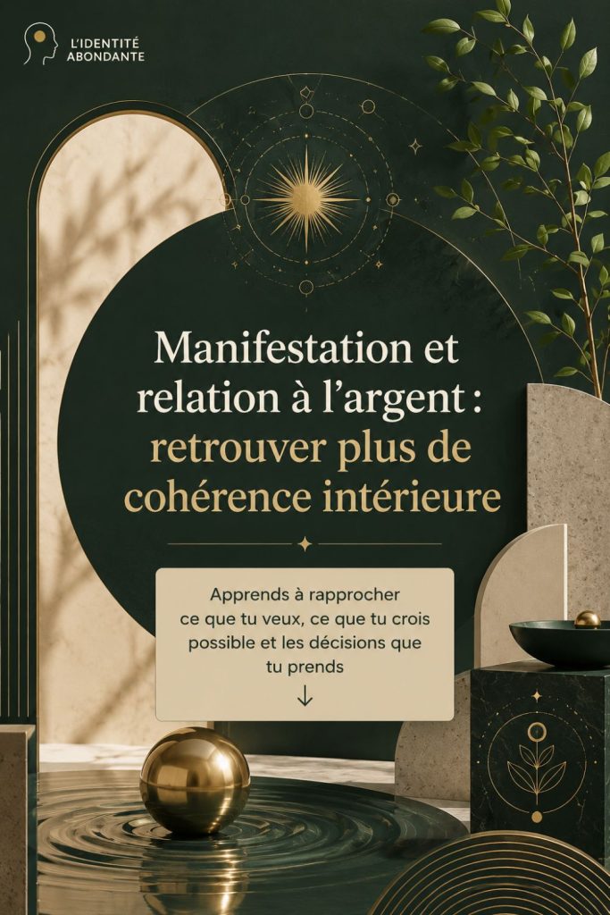 Manifestation et relation à l’argent pour développer davantage de cohérence intérieure
