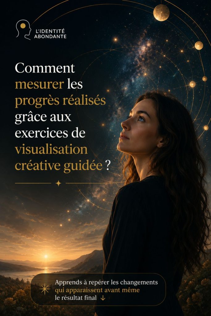 Mesurer les progrès réalisés grâce aux exercices de visualisation créative guidée.