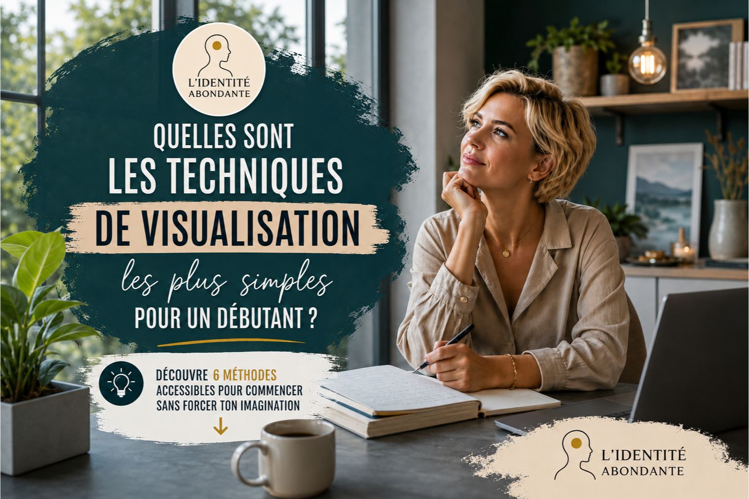 Couverture de l'article sur les techniques de visualisation les plus simples pour débuter et développer une relation plus sereine avec l'argent.