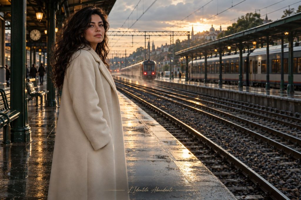 Femme apprenant à distinguer l’anticipation du manque de la réalité financière présente.