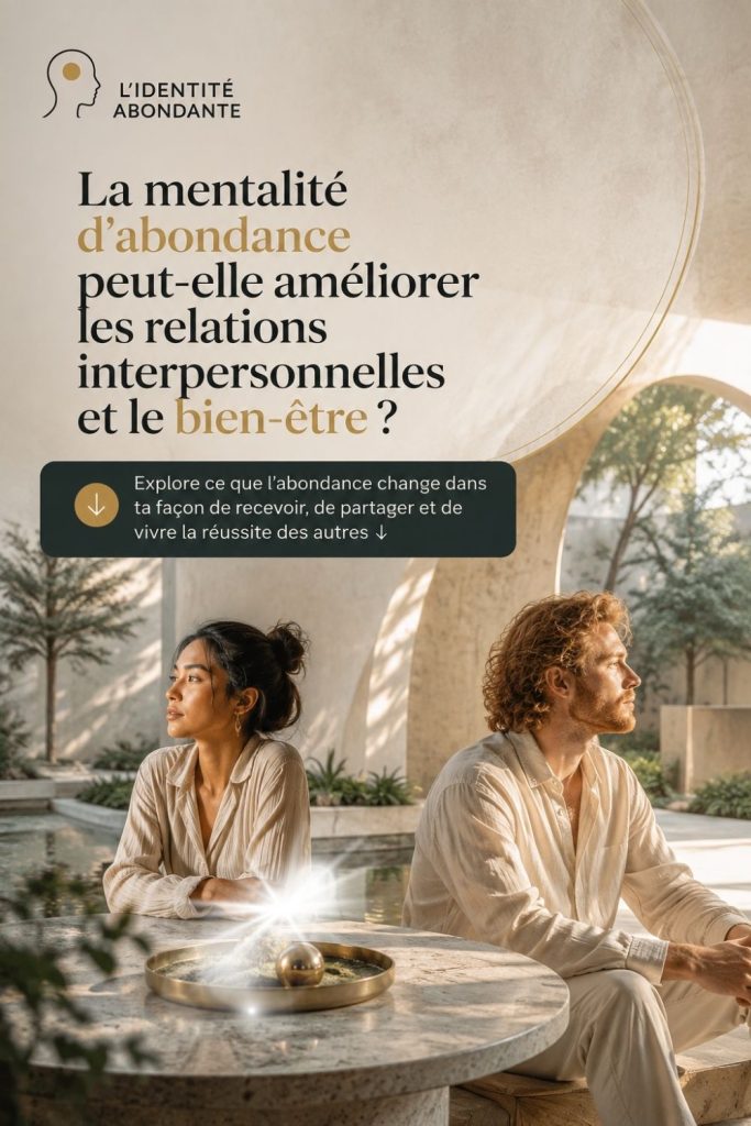 Mentalité d’abondance et son influence sur les relations interpersonnelles et le bien-être